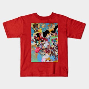 I Remembered I Loved You | Abstract GLORY Painting | Surreal Pop Art By Tyler Tilley Kids T-Shirt